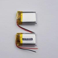 2pcs 3.7V 150 mAh Rechargeable Polymer Li Lipo Battery 601723 For Bluetooth Speaker Headphones GPS Sat Nav Driving Recorder Mp4