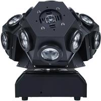 Three Head Rotating Moving Head Light 18*10W KTV Dance Hall Bar Stage Disco 3 Arm Rolling Stroboscopic Laser Lights
