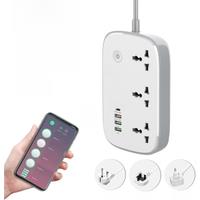 LDNIO Power Strip Wifi Smart Socket UK/US/EU Plug Extension Alexa Tuya Remote Control Smart Switch
