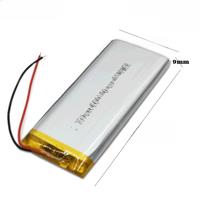 1-10pcs New 3.7V 5000mAh 954190 904090 DIY Cell Battery For Power Bank Bluetooth Speakers Tablet DVD LP954190