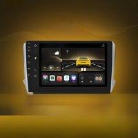 Hizpo 8G+128G Android 14 Car Stereo For Peugeot 208 2008 Series 2012-2018 Multimedia GPS Player Navigation Radio Carplay 2 Din