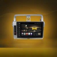 Hizpo AI Voice Car Radio Android Auto Multimedia For Toyota Land Cruiser Prado 150 2013-2017 4G Carplay Autoradio No 2din DVD
