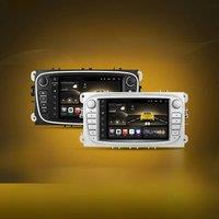 Hizpo Car Android CarPlay Radio Multimedia Player For Ford Focus S-Max Mondeo 9 Galaxy C-Max GPS Navigation Video NO DVD 2din 7"