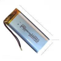 1-10pcs 3.7V 2000mAh 112560 Polymer Li Lipo Battery For E-Book Power Bank Monitor Video Player Plate MID Portable DVD Tablet PC