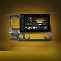 Hizpo AI Voice 4G LTE 2 Din Android 13 Car Radio Multimedia Player For Honda Civic 2006-2011 Autoradio Carplay GPS Video Stereo