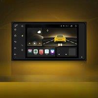 Hizpo 7 Inch AI Voice Universal Android Car Stereo GPS Radio For Toyota 4Runner Camry Corolla Tuntra RAV4 Multimedia Navigation