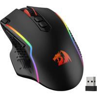 Redragon M810 Pro Wireless Gaming Mouse, 10000 DPI Wired Gamer Mouse w/ Rapid Fire Key, 8 Macro