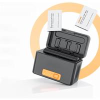 ZGCINE NP-BX1 Battery 1000mAh Fast Charger Box / 5200mAh Power Bank TF Card Storage For Sony Camera Action Digital Camer