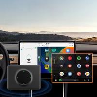 2025 CarlinKit T2C CarPlay Wireless Android Auto Adapter for Tesla Model 3 Model Y Model X Model S Spotify Google Map Waze WiFi