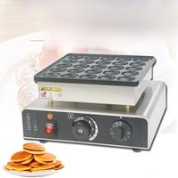 XEOLEO Commercial Pancake Machine 25 Holes Dutch Poffertjes Grill Mini Pancake Maker Non-stick 900W