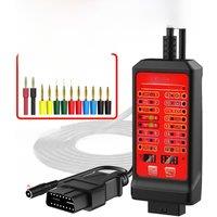 WOYO 12V 24V Car OBD Breakout Box 16 Pin OBD2 Diagnostic tool with 27.5/59inch OBD extension cable, Automotive CAN Tester Box