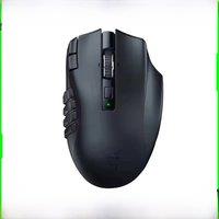 Razer Naga V2 HyperSpeed Ergonomic Wireless MMO Gaming Mouse with 19 Programmable Buttons - Wireless