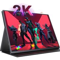 UPERFECT 16 2K Portable Monitor 2560*1600 16:10 100%sRGB 500Cd/m 120Hz Gaming Display For Xbox PS5 Switch Laptop Mac Phone
