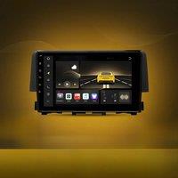 Hizpo Android 13 Car Multimedia DSP For Honda Civic 10th 2016-2021 Radio Video Navigation Stereo Head Unit QLED Screen Carplay
