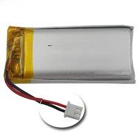 3.7V 700mAh 2.59Wh Polymer Li Battery 802040 Lipo JST 2pin 2.54 Connector For GPS Sat Nav Car Camera Driving Recorder LED Light