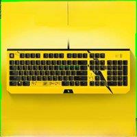 Razer Pokemon Pikachu Limited Edition 104 Key Wired Computer Gaming Mechanical Keyboard (Green Switch)