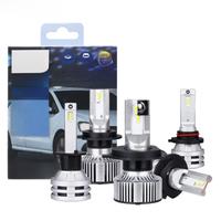 Philips LED H1 H3 H4 H7 H11 Ultinon Pro3101 12V/24V 6000K Bright White HB3 9005 HB4 9006 HIR2 9012 Auto Headlight LED Lamps, 2x