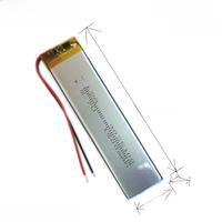 1-12pcs 3.7V 1500mAh 4025100 Battery Li-Polymer Battery Li Po Lithium Cells For Cabinet light LED lamp strip test instrument