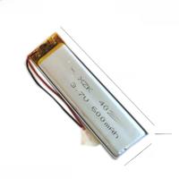 1-12pcs 402060 3.7V 600mAh Lithium Polymer Li-po li ion Battery For Sound recorder beauty instrument laser code printer Mp3 MP4