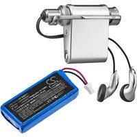 Cameron Sino 600mAh Battery For Sony Walkman NW-MS70D NW-MS90D CP-MS70D