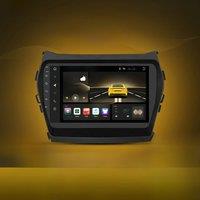 Hizpo Carplay Android 13 For Hyundai IX45 Santa Fe 2013-2017 Car Radio Multimedia Player Video GPS QLED Screen Navigation 4G BT