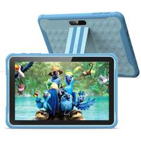 Pritom 10 Inch Kids Tablet Android 13 Go WIFI Quad Core Processor 2GB RAM 64GB ROM YouTube with Case