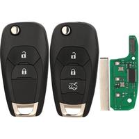 jingyuqin 433.92Mhz FSK 4A Chip Car Remote Flip Key For Chevrolet Cruze 2015 Cavalier Trax Sonic Spark 2019 Aftermarket PCB