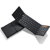 ProtoArc XK01 Bluetooth Wireless Keyboard Foldable Portable Mini Keyboards for Windows iOS Android Tablet PC Smartphone
