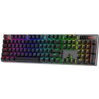 Redragon K556 PRO Upgraded Wireless RGB Gaming BT/2.4Ghz Tri-Mode Mechanical Hot-Swap Linear Quiet Red Switch Keyboard