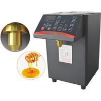 XEOLEO Fructose Machine 16 kinds Syrup Dispenser 8L Container for Bubble Tea /Coffe Shop Fructose