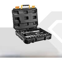 DEKO CRV Material 22 Pcs Professional Car Repair Tool Set Auto Ratchet Spanner Screwdriver Socket