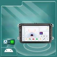 Android 12 Car radio for Vw GOLF 5 POLO Sedan PASSAT B6 CC Radio TOURAN SCIROCCO CADDY Jetta Skoda Seat 8Universal GPS Stereo