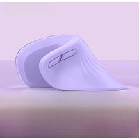 Seenda Ergonomic Vertical Mouse Jiggler Bluetooth 2.4g Wireless Mice for Computer Laptop Notebook PC Purple