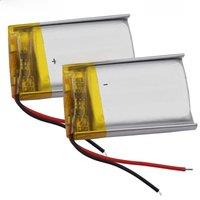 2pcs 3.7V 300mAh 1.11Wh Polymer Lipo Rechargeable Li Lithium Battery 602030 For Bluetooth Speaker Headphones GPS Sat Nav MP4