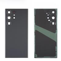 Glass Battery Back Cover For Samsung Galaxy S23 Ultra 5G SM-S918 Rear Cover with Camera Lens Frame