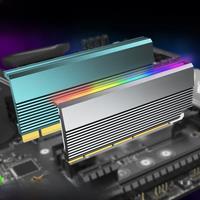 JEYI RGB PCIe 4.0 NVMe Adapter, PCIe to NVMe M.2 SSD Adapter Card with Aluminum Heatsink, Compatible