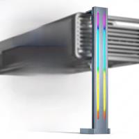 JEYI RGB GPU Graphics Card Support Bracket Aluminum Alloy Video Card Holder, Built-in 5V ARGB SYNC Lamp, Adjustable Height
