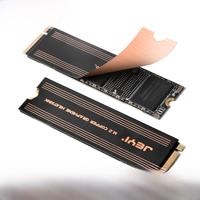 JEYI Graphene M.2 SSD Heat Sink, Dual-Layer Graphene and Copper Foil Design Cooler Radiator for Laptop PC NVMe NGFF 2280 Drive