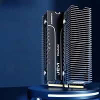 JEYI M.2 SSD Heatsink, Heavy Duty Aluminum Convective Heat Sink, NVME NGFF Cooler Passive Heat Sinks with Fins - Godfins Gen 1