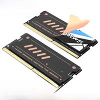 JEYI Graphene Laptop RAM Heatsink, Dual-Layer Graphene and Copper Foil Design Cooler Memory Radiator for DDR5 DDR4 DDR3 DDR2