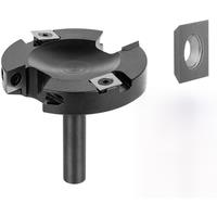 Dreanique 2-Flute Wood Planer Bit 75mm Cutting Diameter 12 Shank CNC Spoilboard Surfacing Tambour