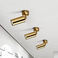 SUNMEIYI Golden Modern Ceiling Lights Adjustable GU10 Bulbs TV Backdrop Living Room Hotel Office Club Bar Cloth Ceiling Lamp