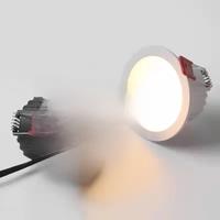 Round Anti-Glare Led SMD2835 Recessed Downlights 7w 10w Hole Size 7cm Ceiling Lamp Spotlights for