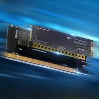 JEYI M.2 NVME to PCIe 4.0 x16 Adapter, M.2 NVMe SSD to PCI-e 4.0 Expansion Card, Supports