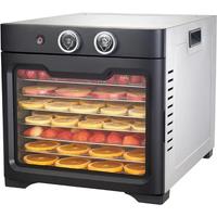 220V 8 Trays Food Dried Fruit Machine Dryer For Vegetables Dried Fruit Meat Stainless Steel Dehydrator Fruit Drying Machine