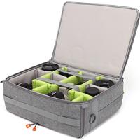 SLR Camera Bag For Photo 20'' Boarding Trolley Box Inner Bags Pressure Resistant Insert Padded Lens Case For Canon Sony Nikon 5D