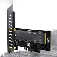 JEYI M.2 NVME SSD to PCIe 4.0 Adapter Card, 64Gbps SSD PCIe 4.0 X4 Expansion Card for Desktop PC , PCI-E GEN4 Full Speed SK4