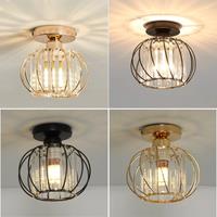 Nordic Modern K9 Crystal Ceiling Lights Indoor Ceiling Lamp Hallway Stairs Bedroom Lustre Dining Room Fixtures Home Decor
