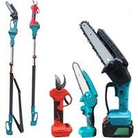 Rechargeable High Altitude Pruning Chain Lithium Battery Electric High Branch Saw For Greening Makita ???? ?????????????? ??????
