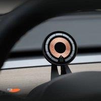 For Tesla Model 3 Y Magnetic Car Wireless Charger Mount Adsorbable Smartphone Holder 2023 Car Phone